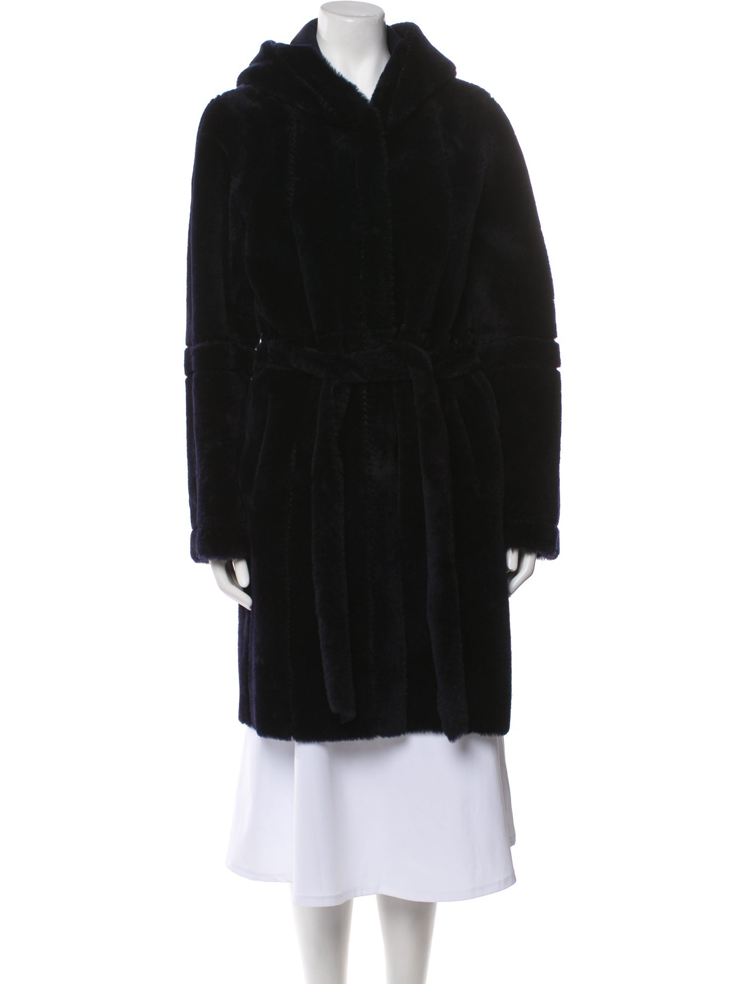 J. Mendel reverable Shearling Faux Fur Coat