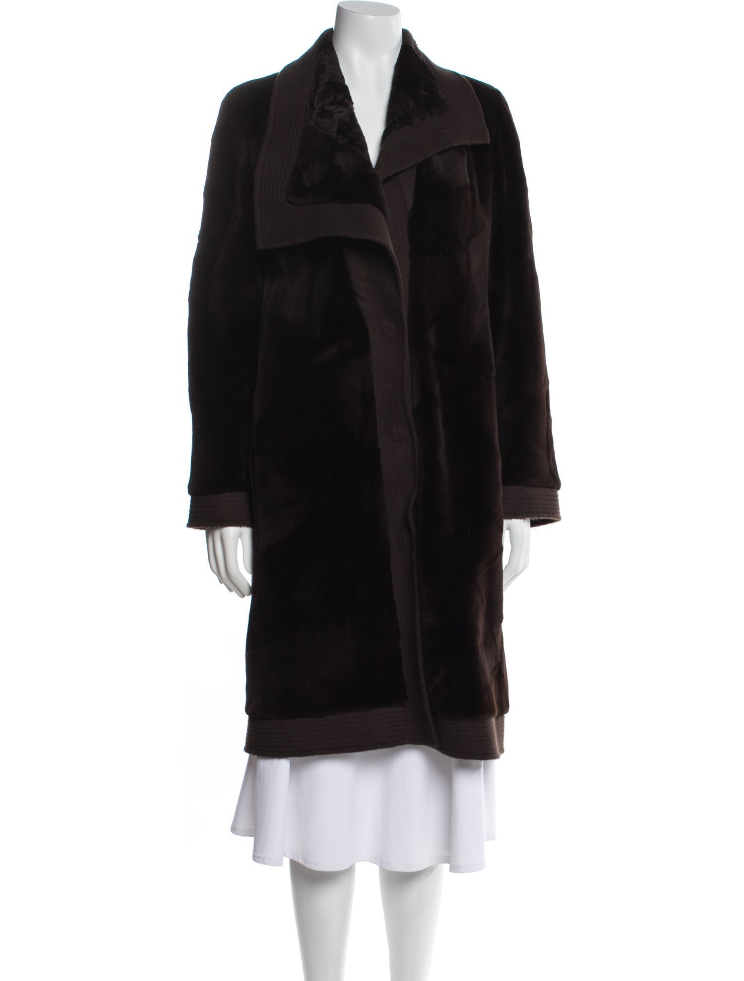J. Mendel Faux Fur Coat