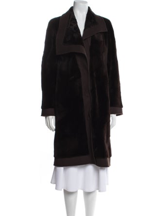 J. Mendel Faux Fur Coat