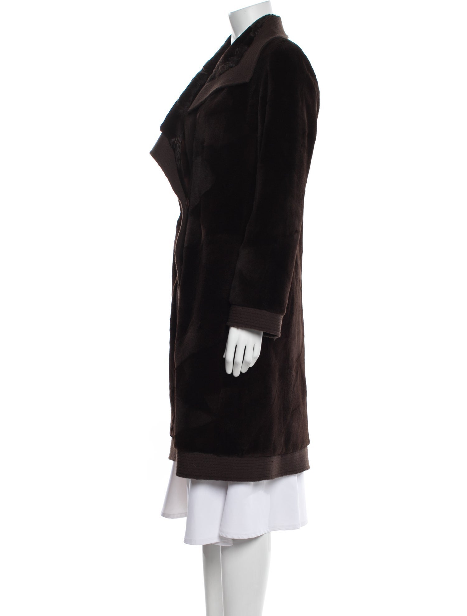 J. Mendel Faux Fur Coat