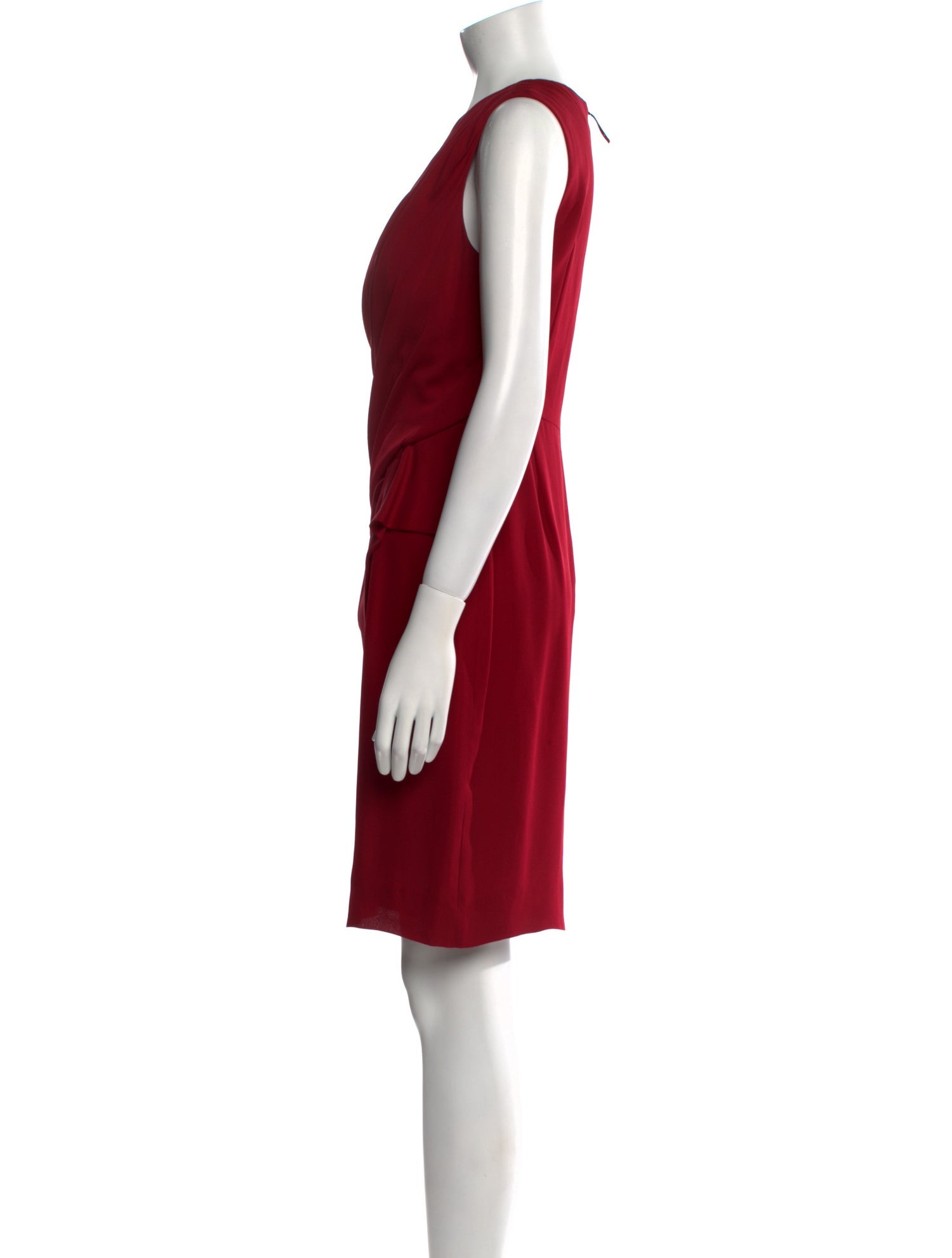 J. Mendel Silk Knee-Length Dress