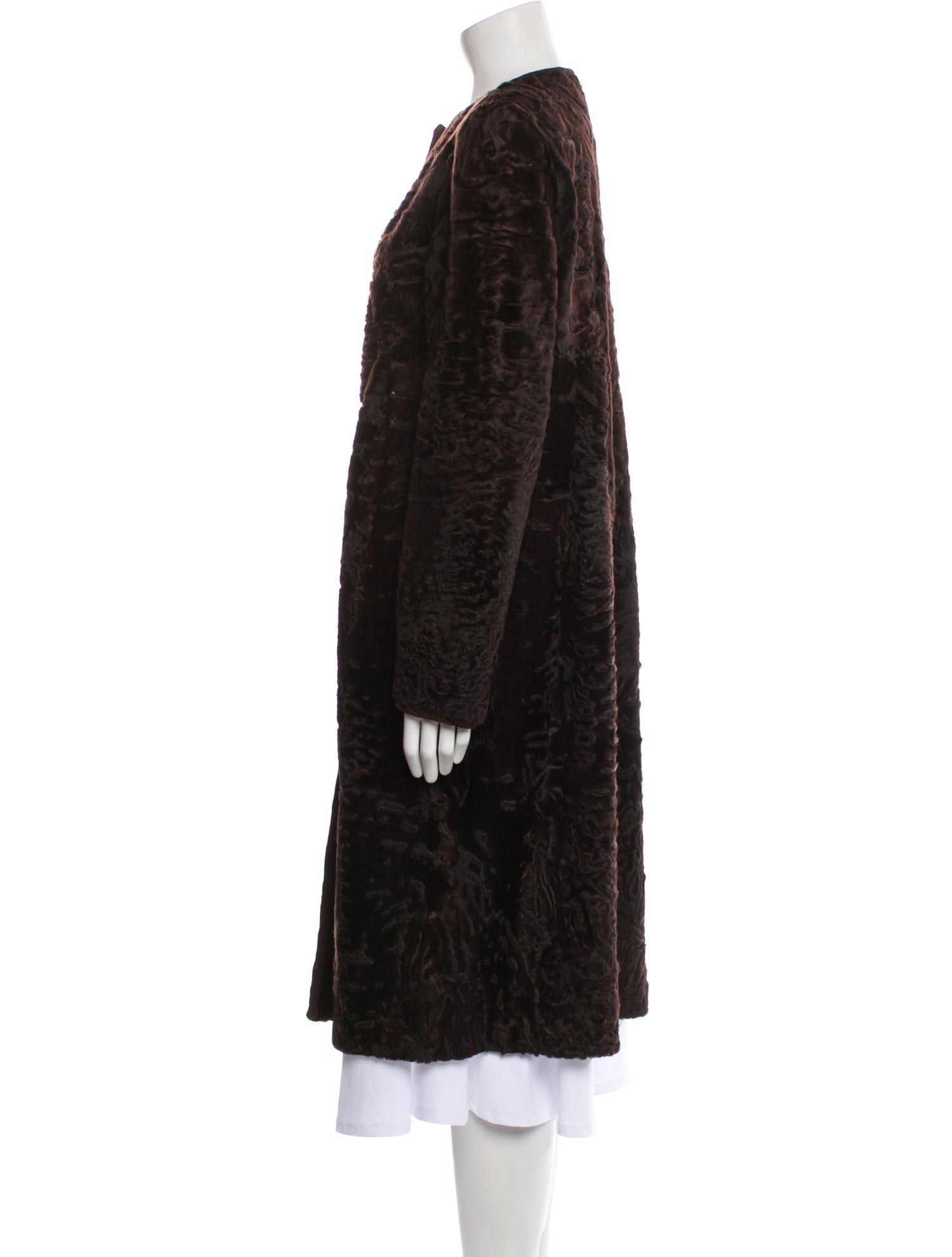 J. Mendel Faux Fur Coat