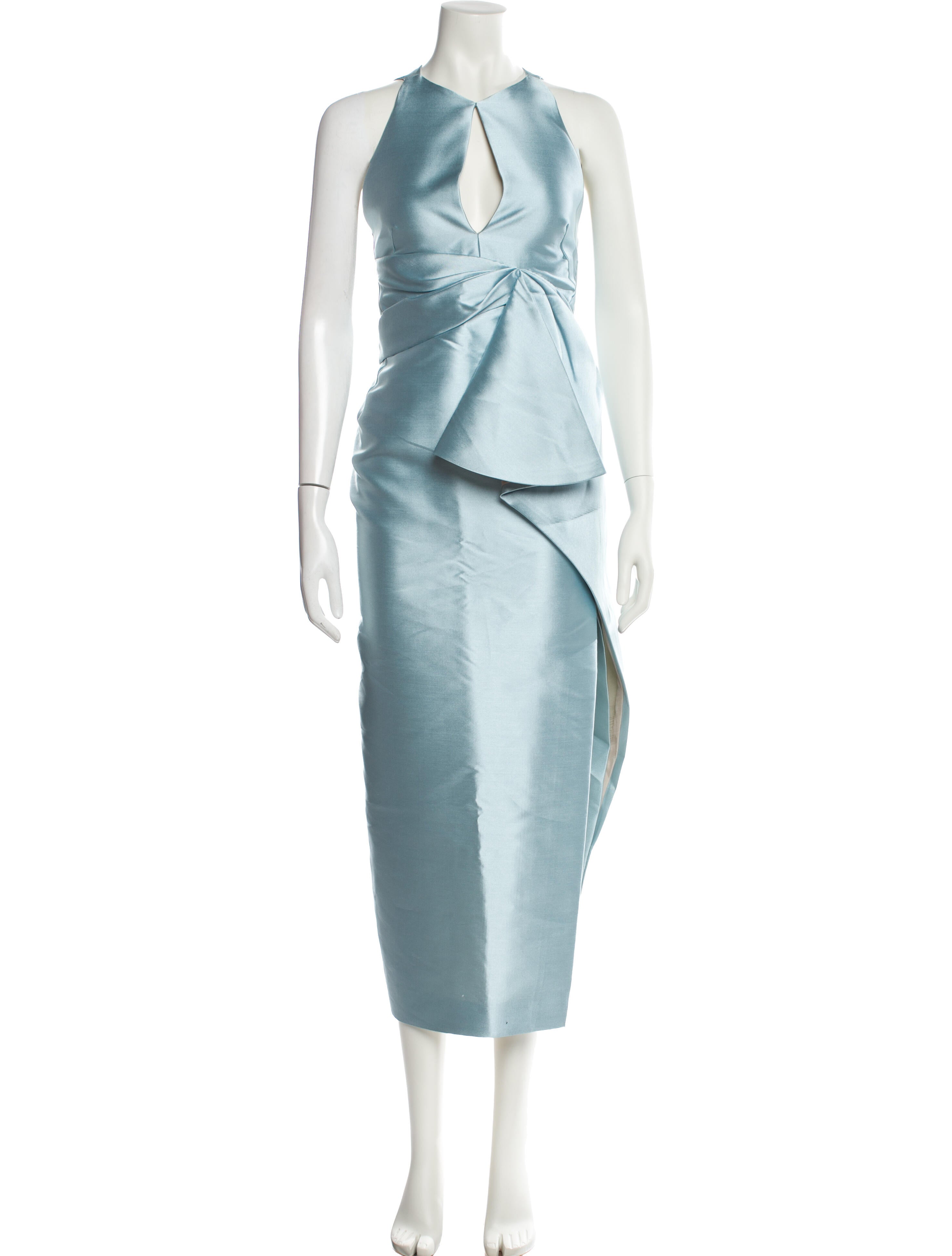 J. Mendel Halterneck Long Dress