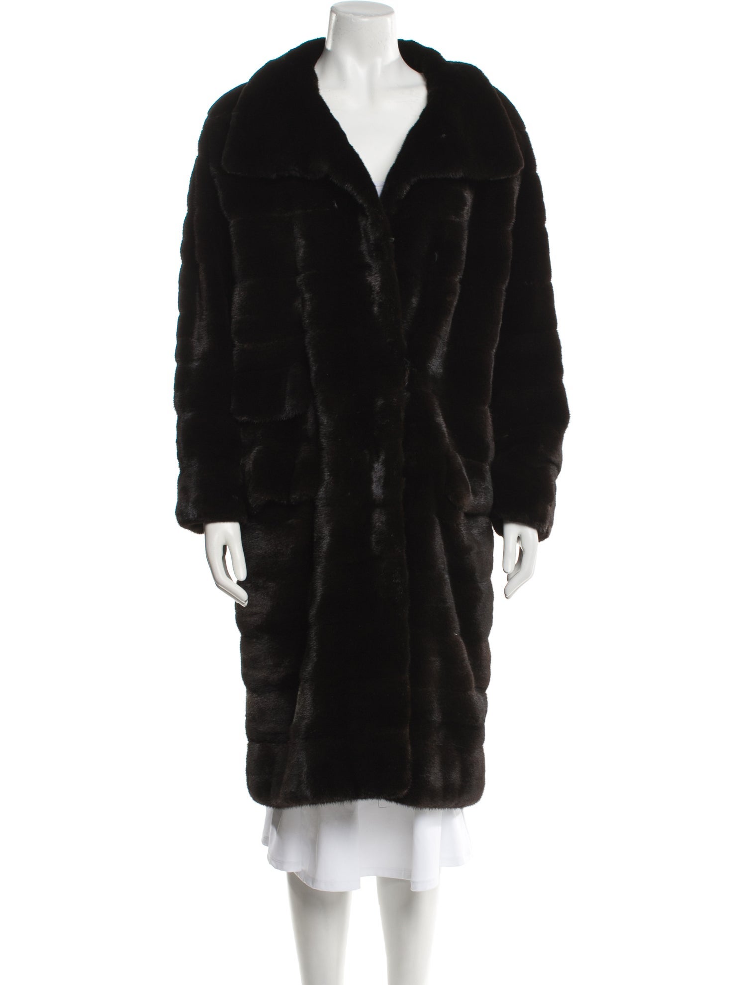 J. Mendel Fur Faux Fur Coat