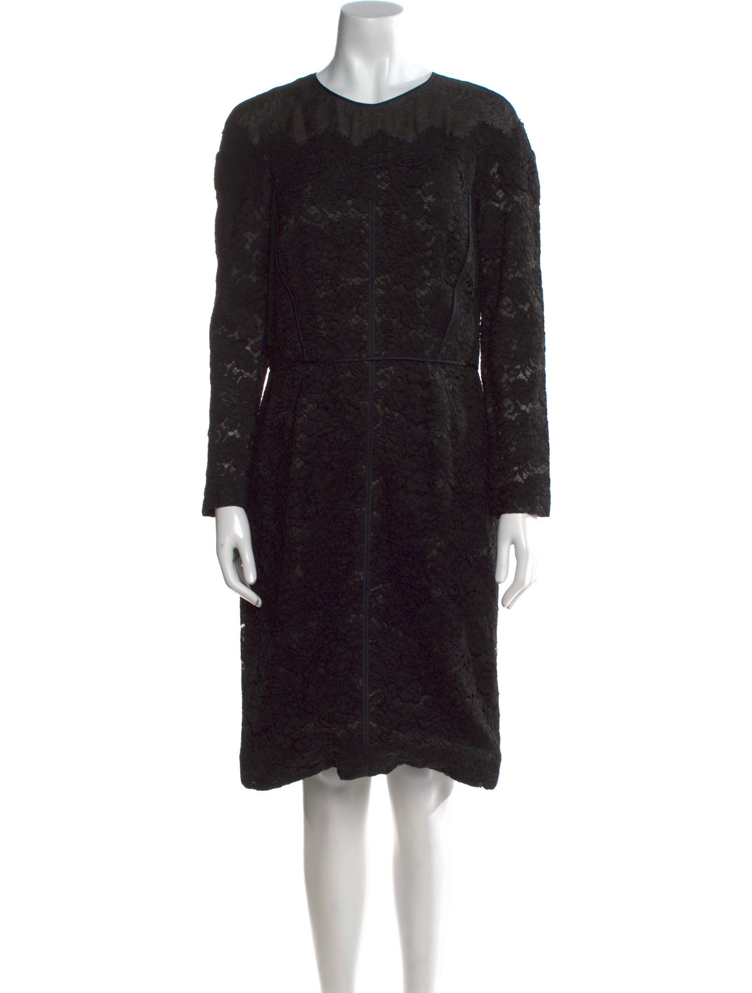 J. Mendel Floral Print Knee-Length Dress