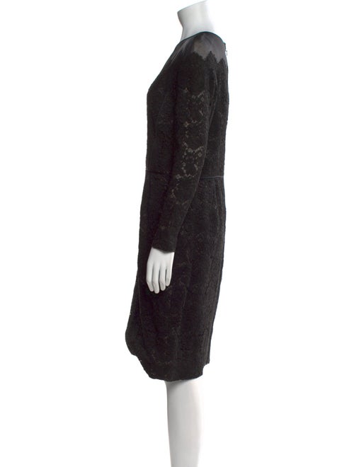 J. Mendel Floral Print Knee-Length Dress