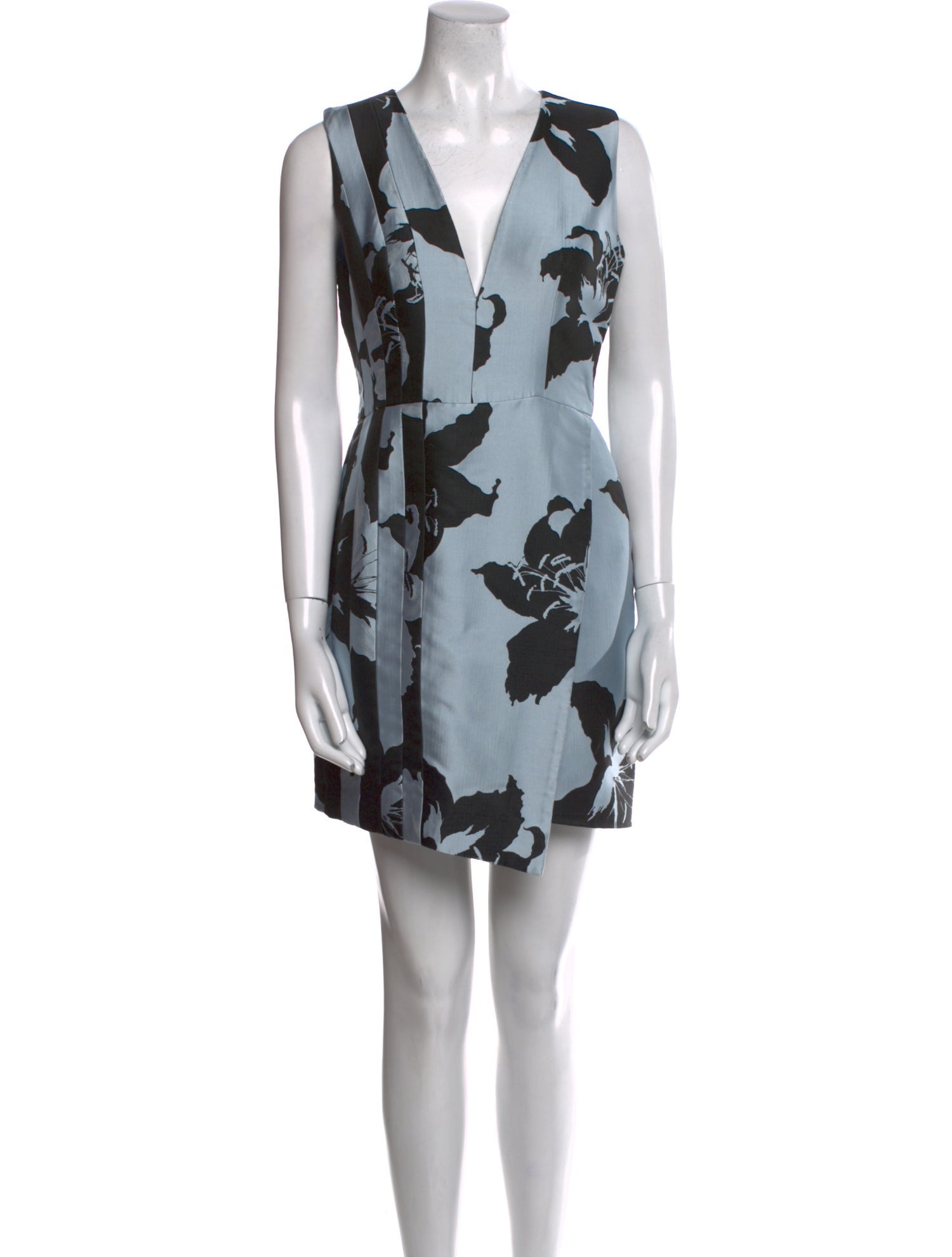 J. Mendel Printed Mini Dress