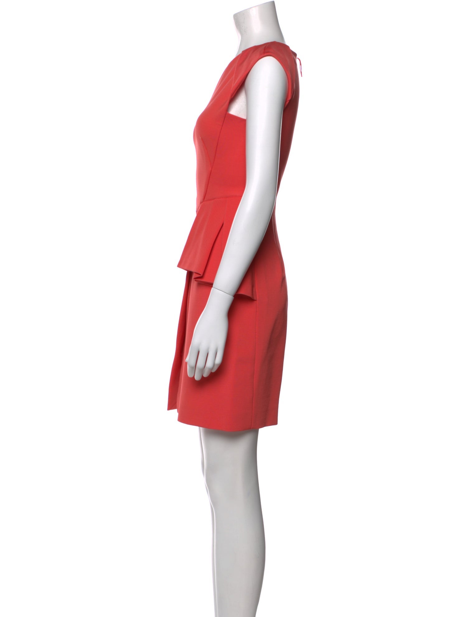 J. Mendel Crew Neck Mini Dress