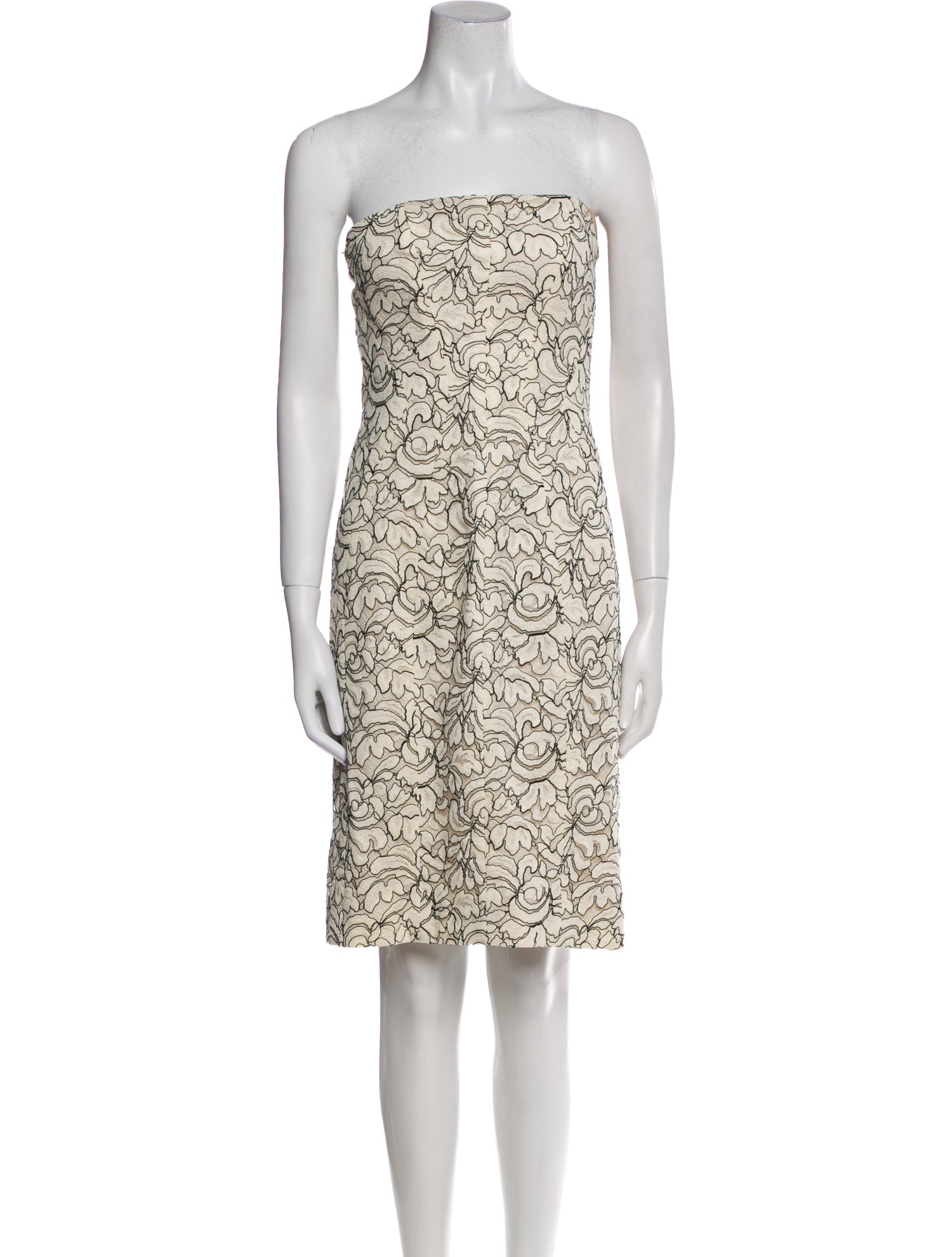 J. Mendel Printed Mini Dress w/ Tags