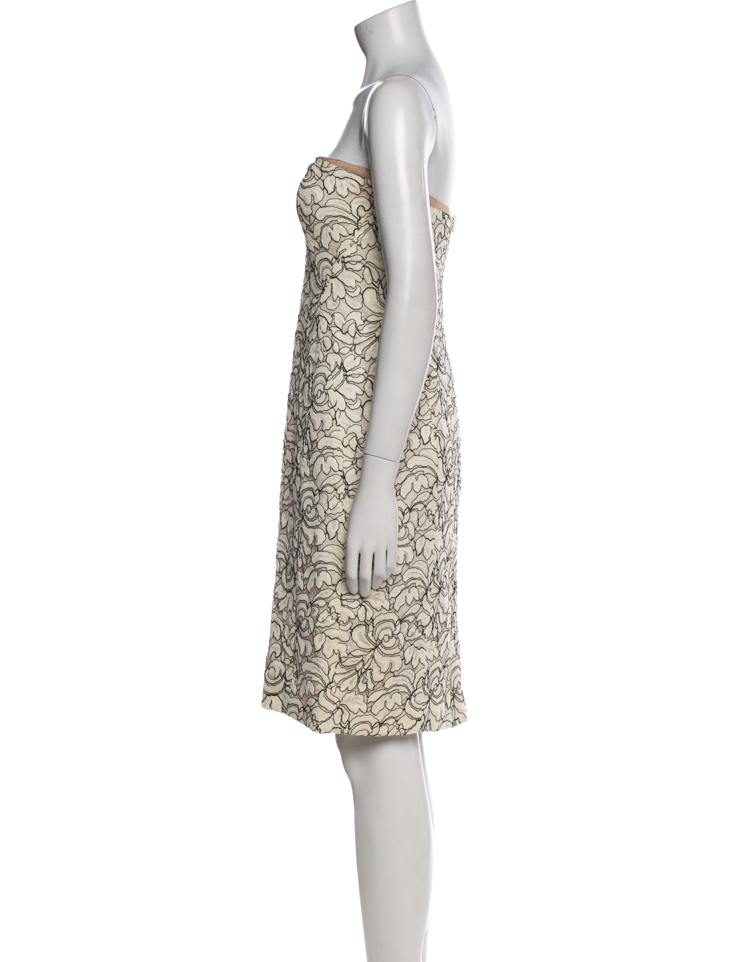 J. Mendel Printed Mini Dress w/ Tags