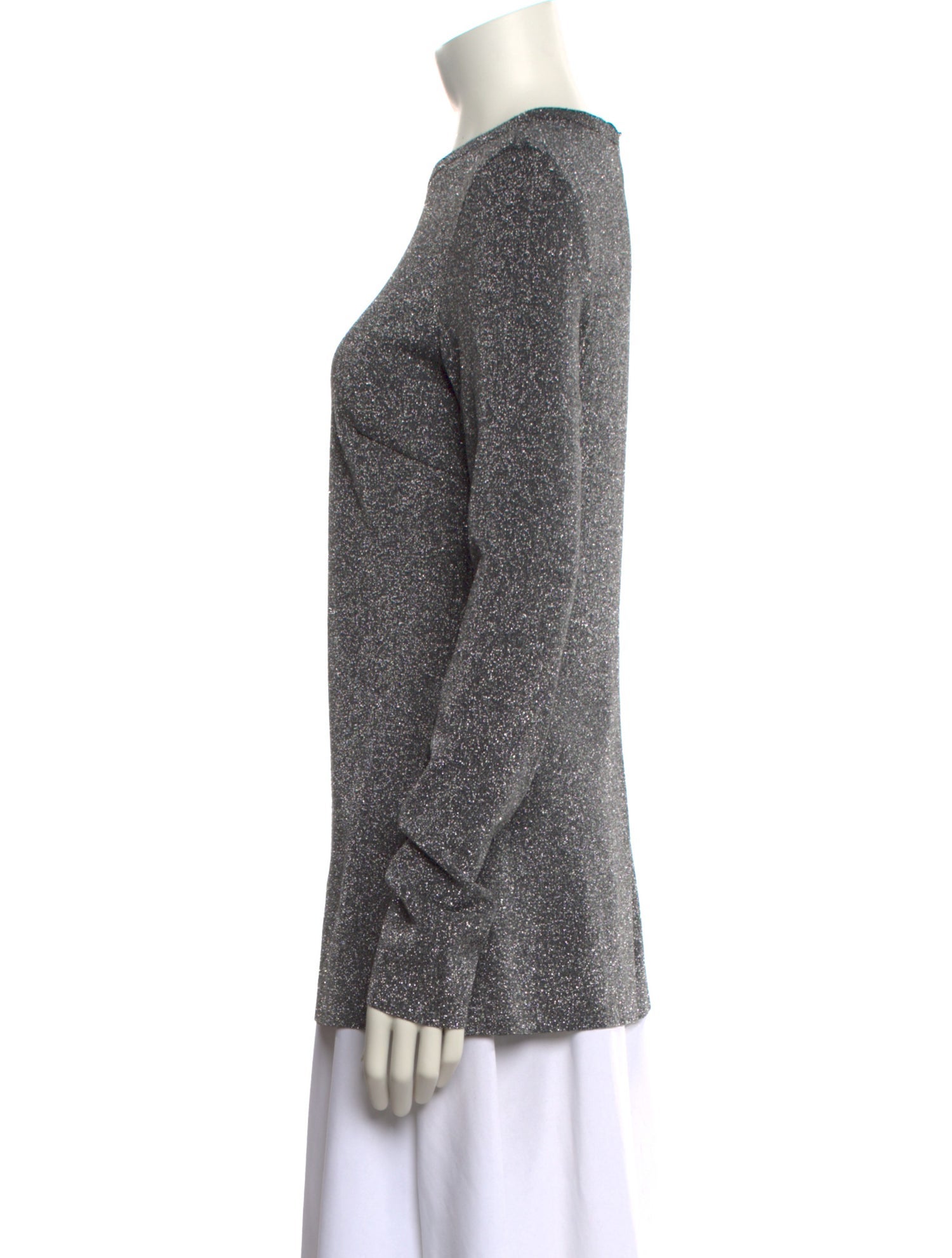 J. Mendel Crew Neck Long Sleeve Sweatshirt