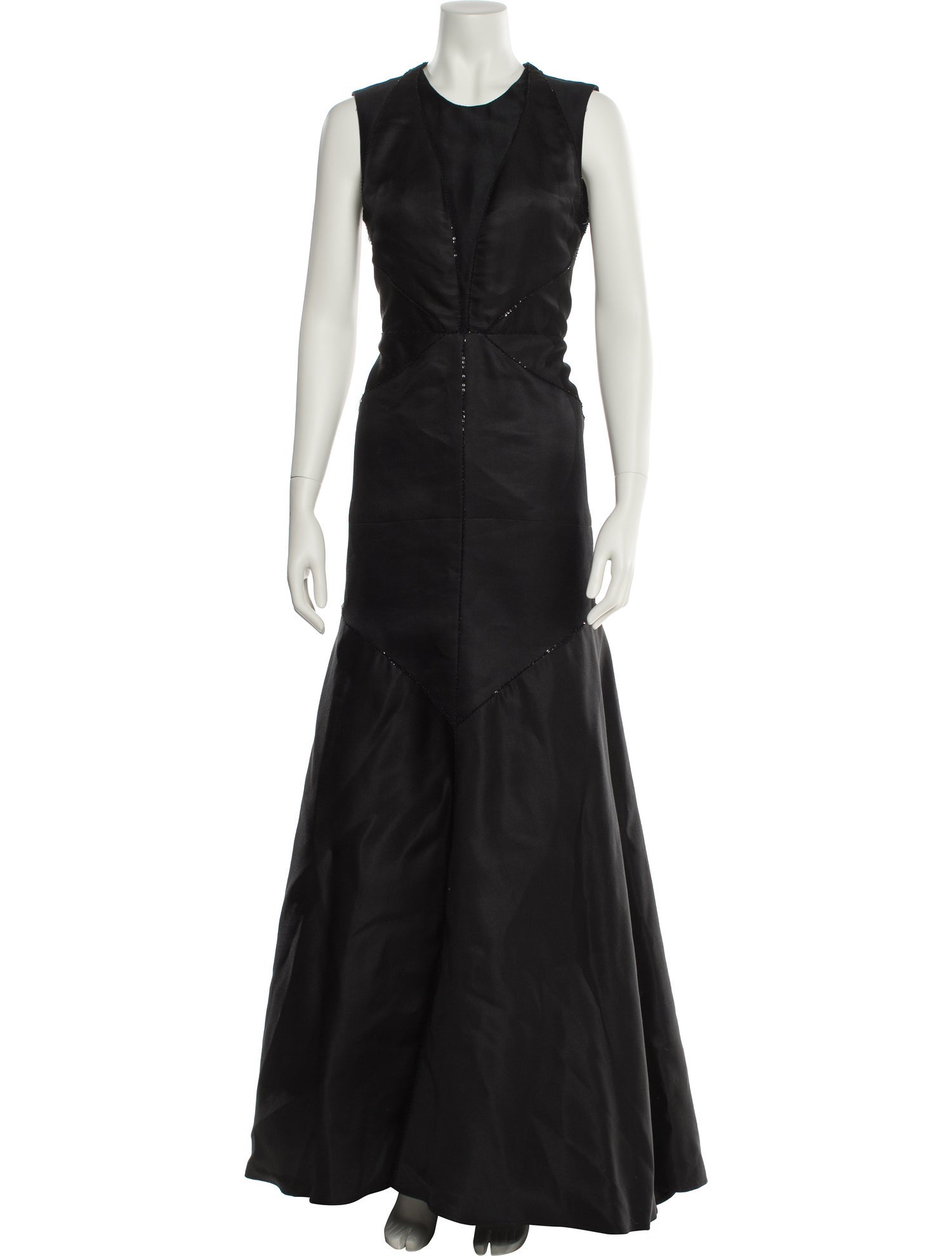 J. Mendel Silk Long Dress