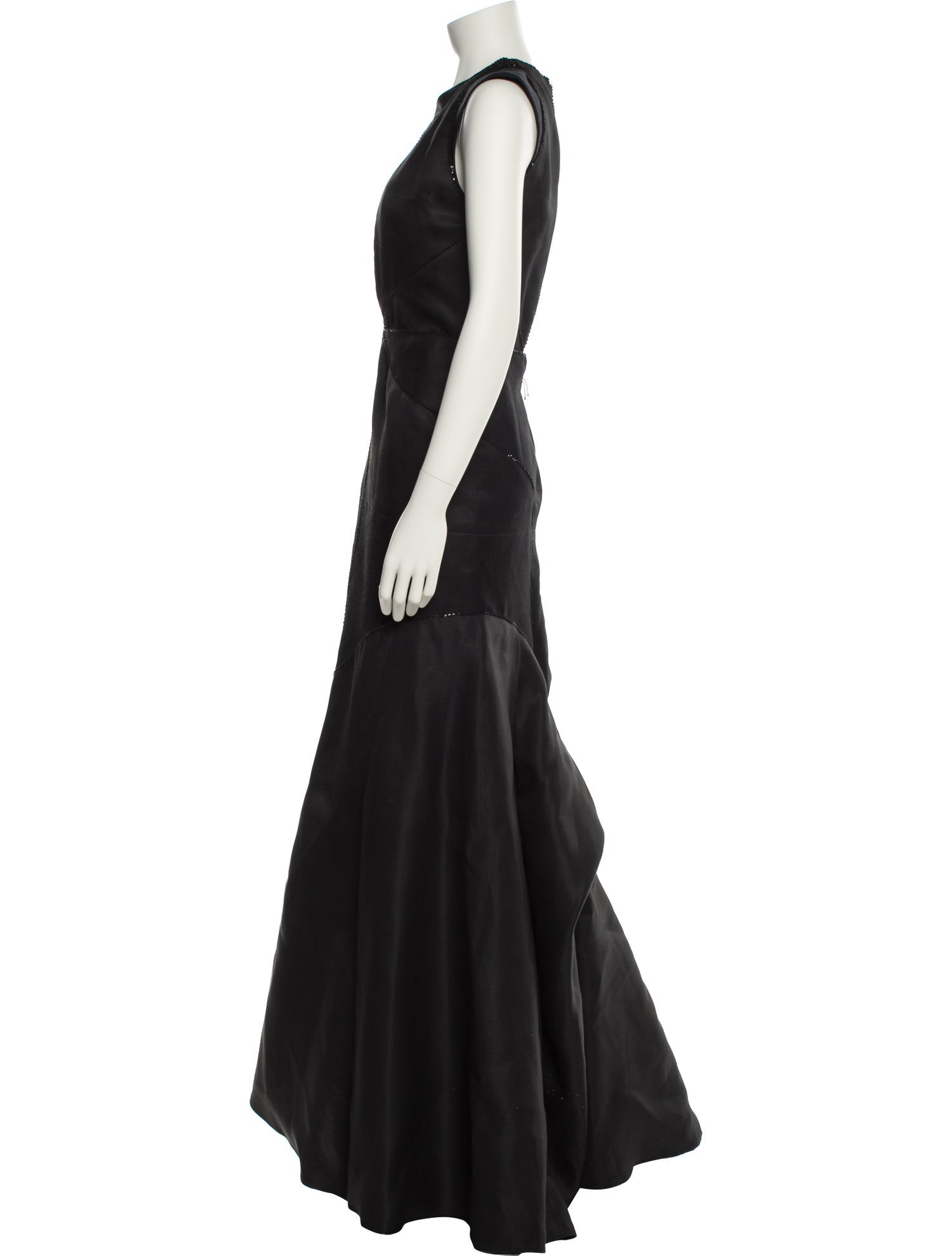 J. Mendel Silk Long Dress