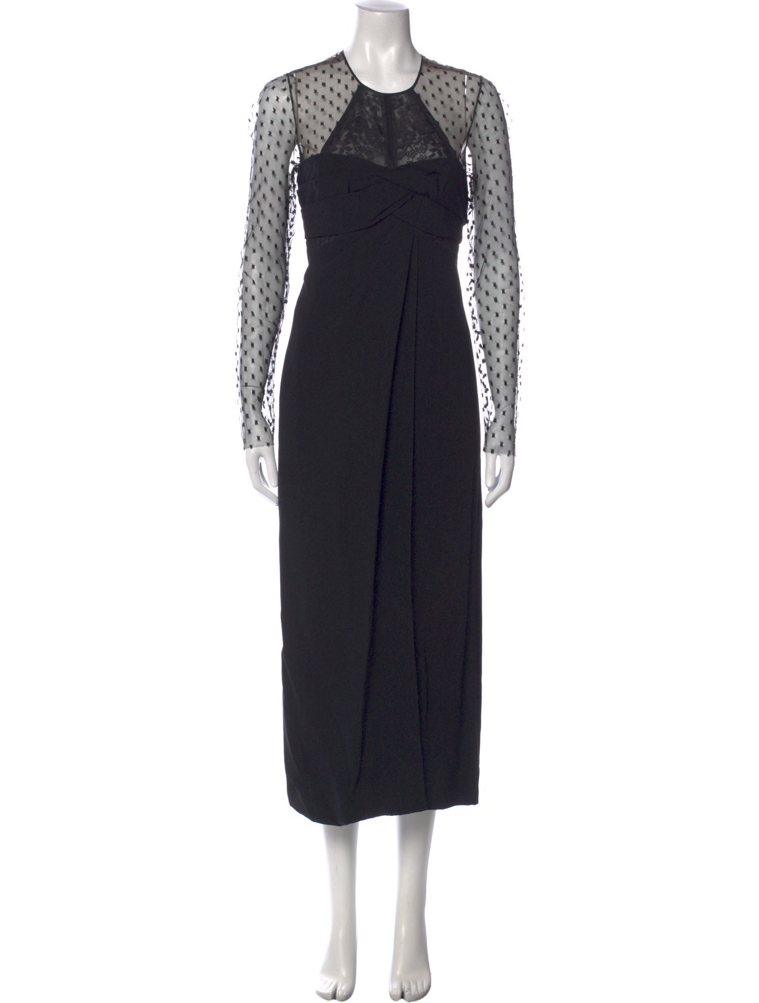 J. Mendel Silk Long Dress