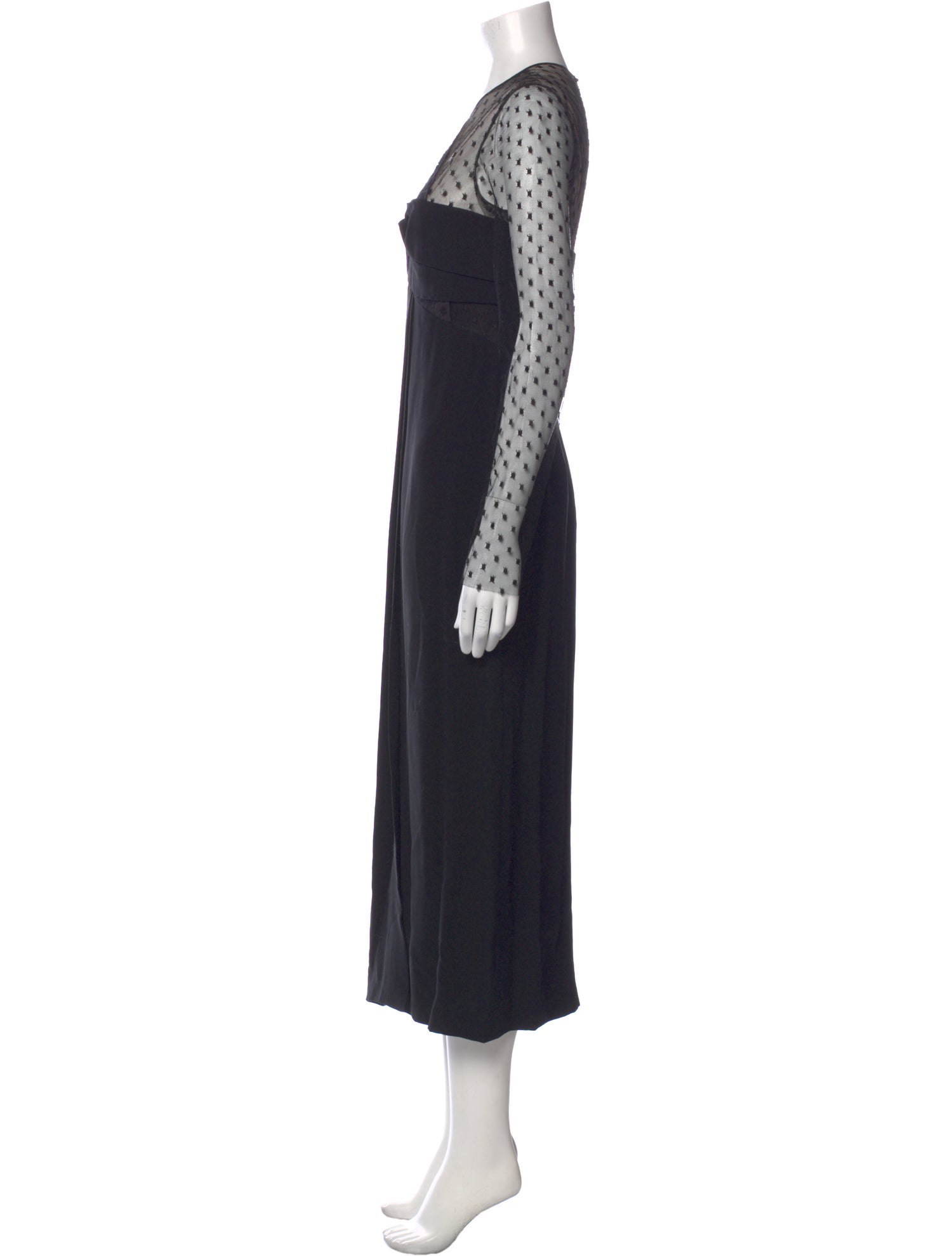 J. Mendel Silk Long Dress