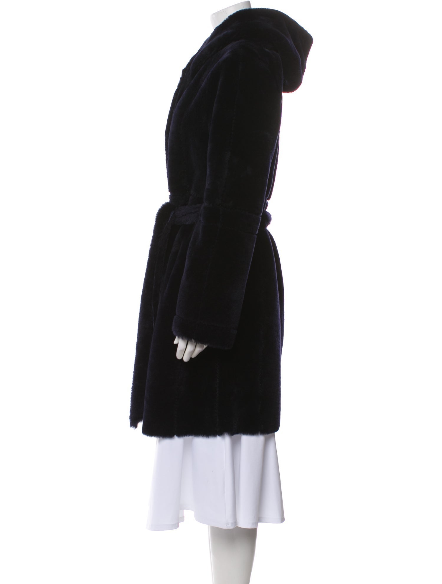 J. Mendel reverable Shearling Faux Fur Coat