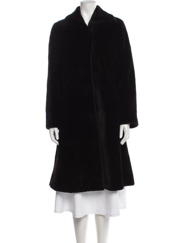 Pre-owned J Mendel Fur Faux Fur Vest In Black