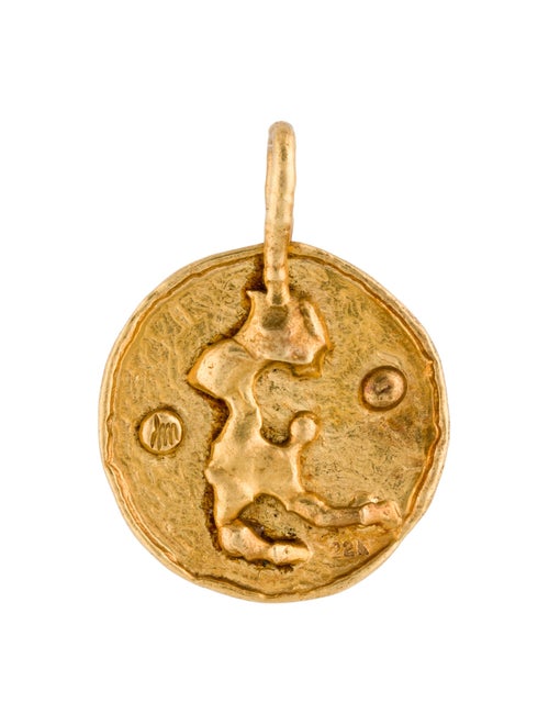 Jean Mahie 22K Figural Pendant