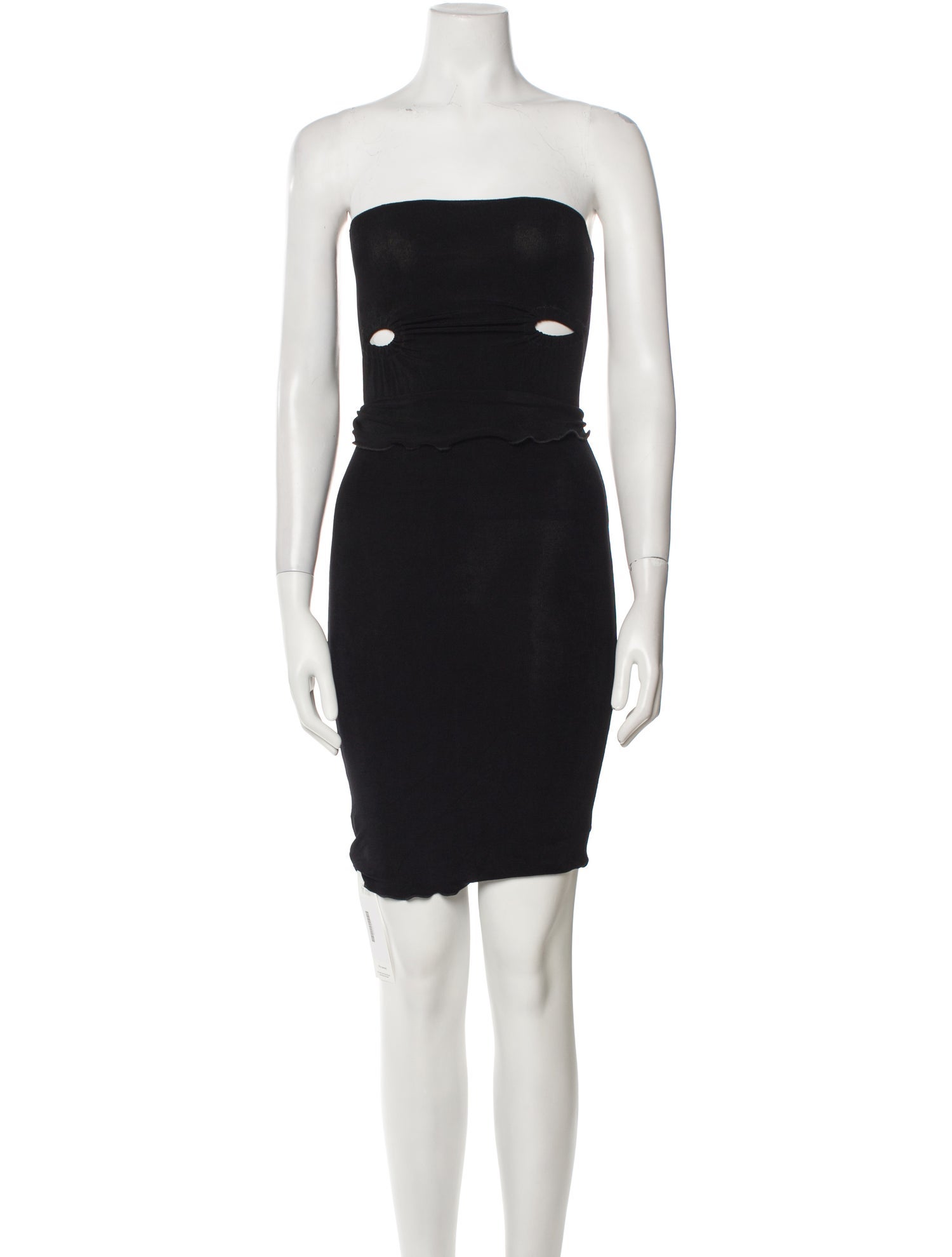 Tyrell Brand Strapless Mini Dress