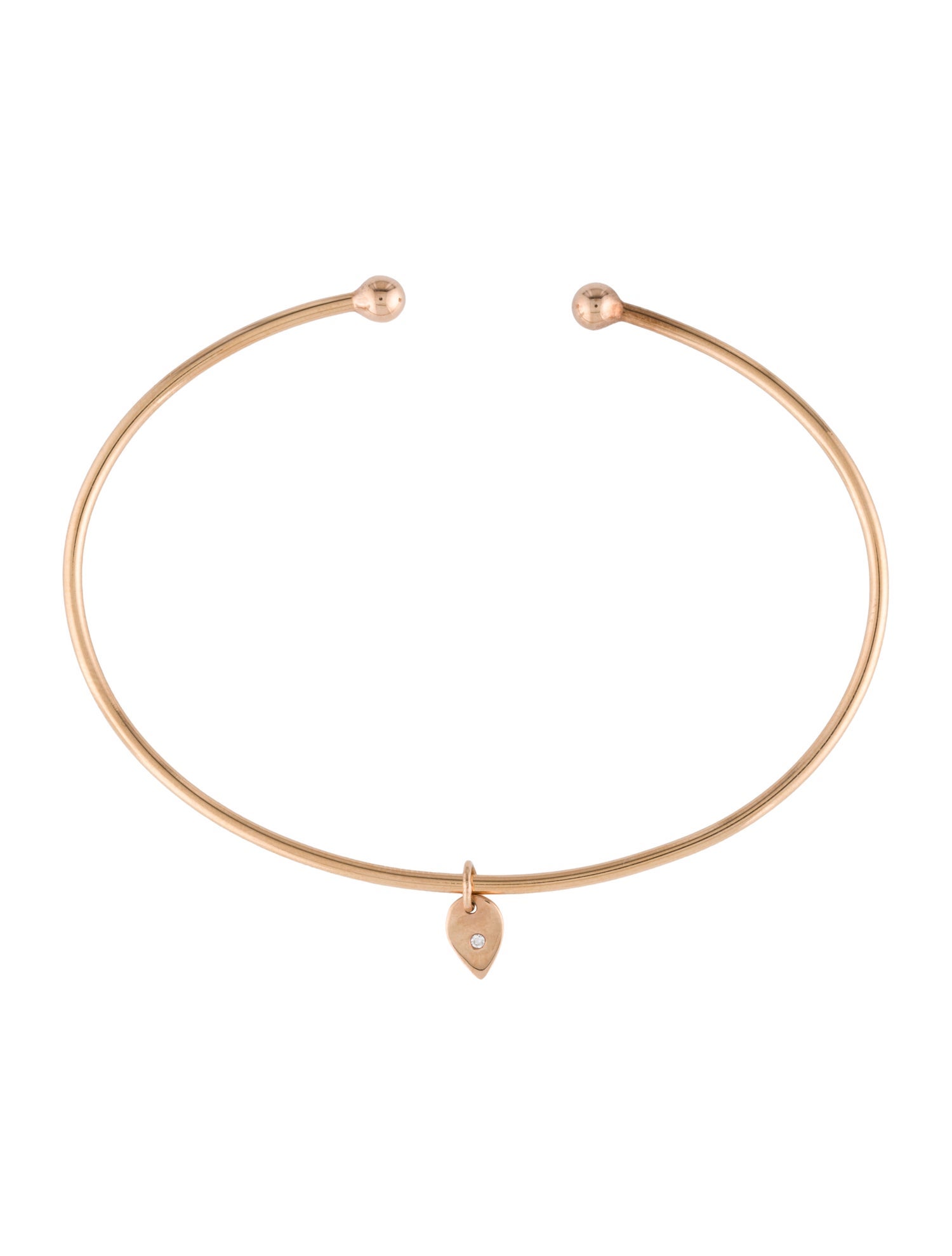 Jemma Wynne 18K Diamond Prive Open Cuff