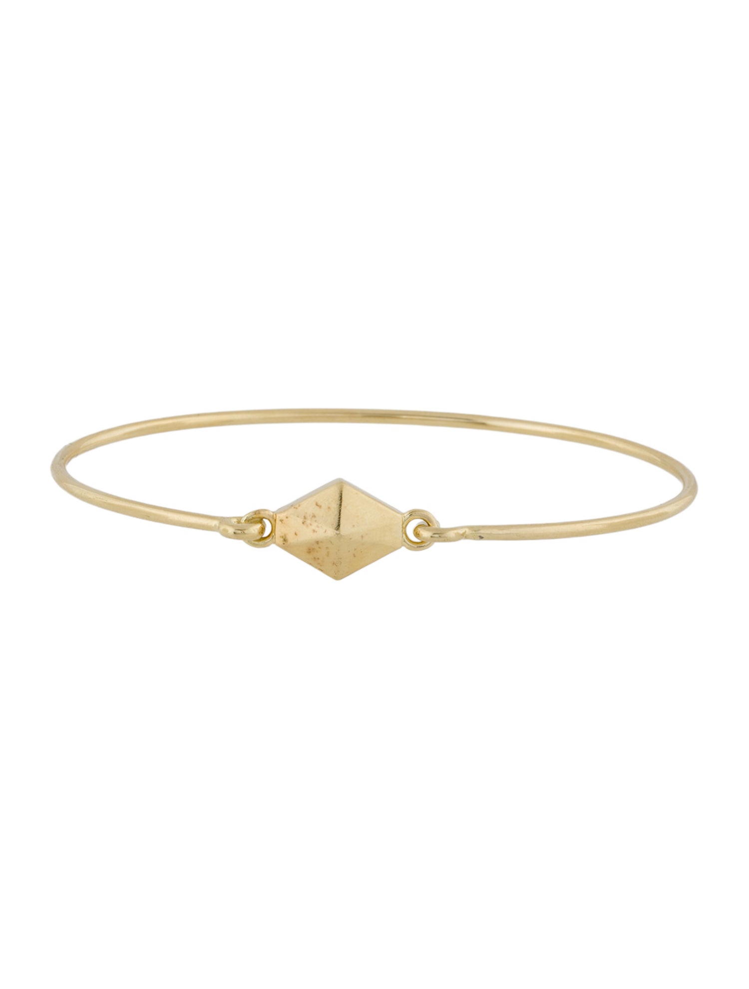 Jemma Wynne 18K Geometric Bangle Bracelet