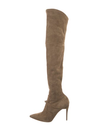 Jennifer Chamandi Suede Sock Boots