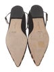 Jennifer Chamandi Suede Animal Print Ballet Flats