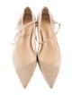 Jennifer Chamandi Suede Mary Jane Flats