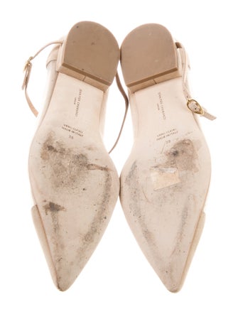 Jennifer Chamandi Suede Mary Jane Flats