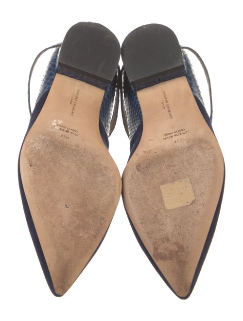 Jennifer Chamandi Suede Mary Jane Flats