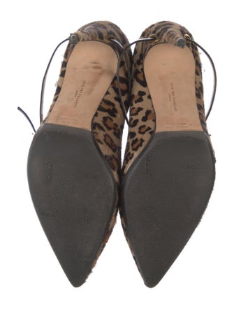 Jennifer Chamandi Suede Animal Print Pumps