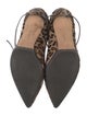 Jennifer Chamandi Suede Animal Print Pumps