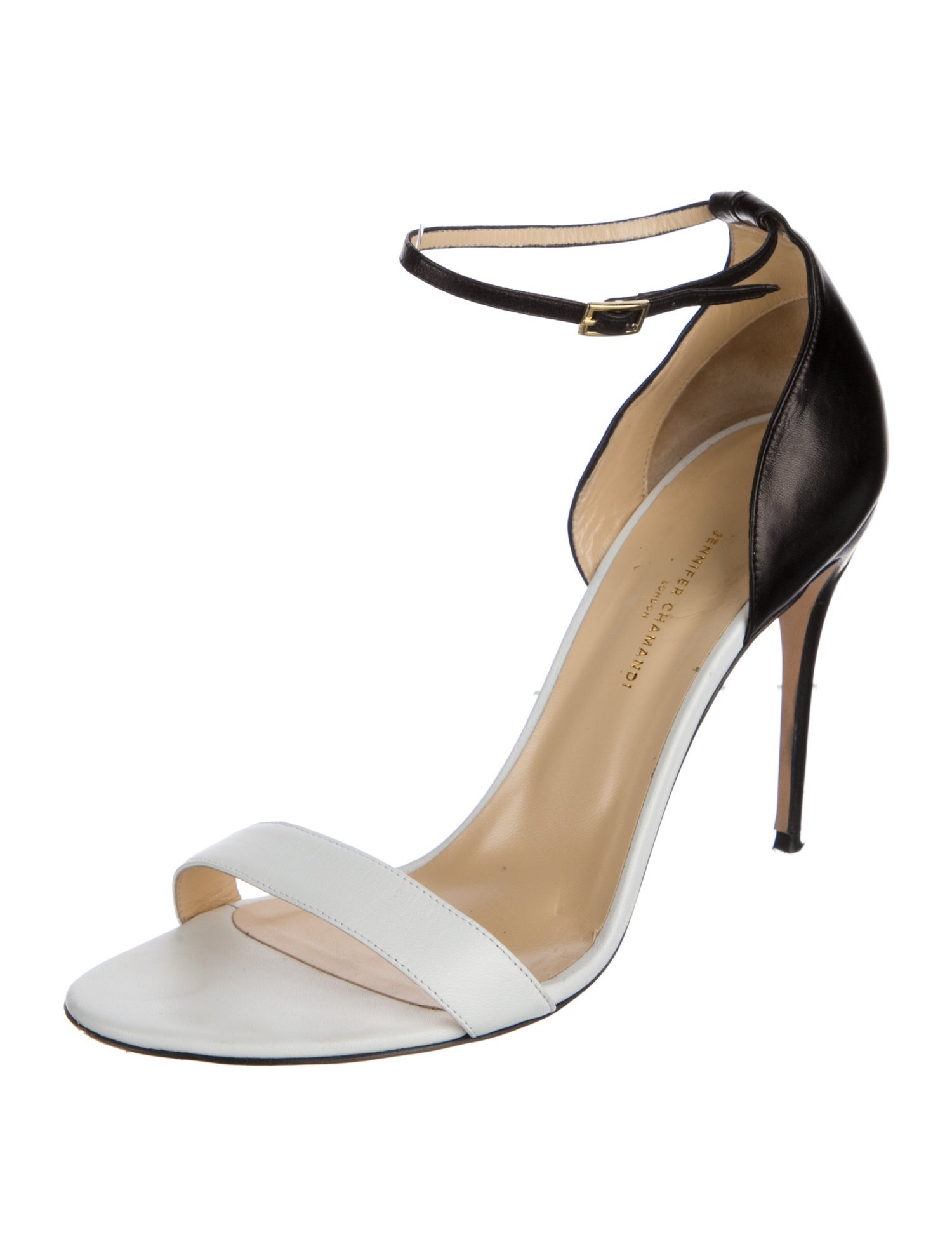 Jennifer Chamandi Leather Sandals