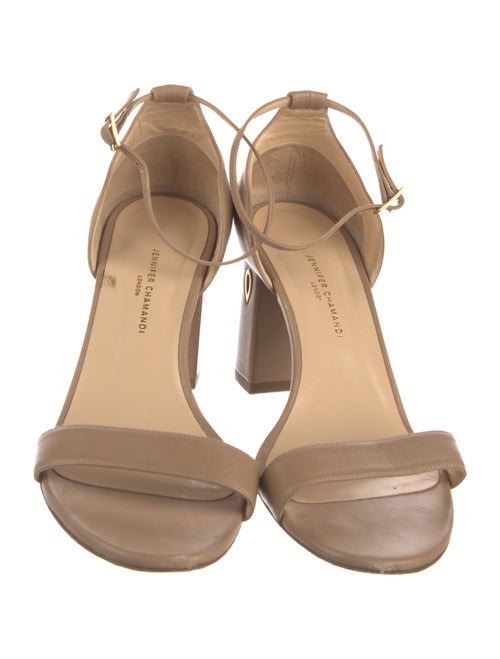 Jennifer Chamandi Leather Sandals