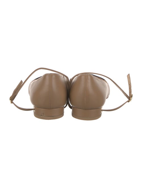 Jennifer Chamandi Leather Mary Jane Flats