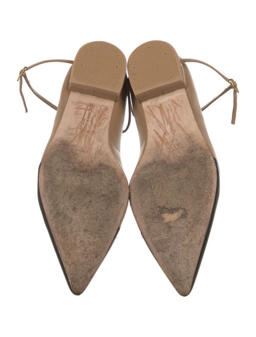 Jennifer Chamandi Leather Mary Jane Flats