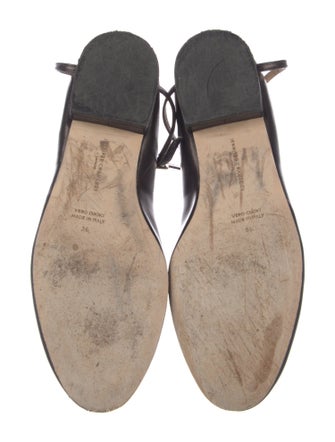 Jennifer Chamandi Leather Mary Jane Flats