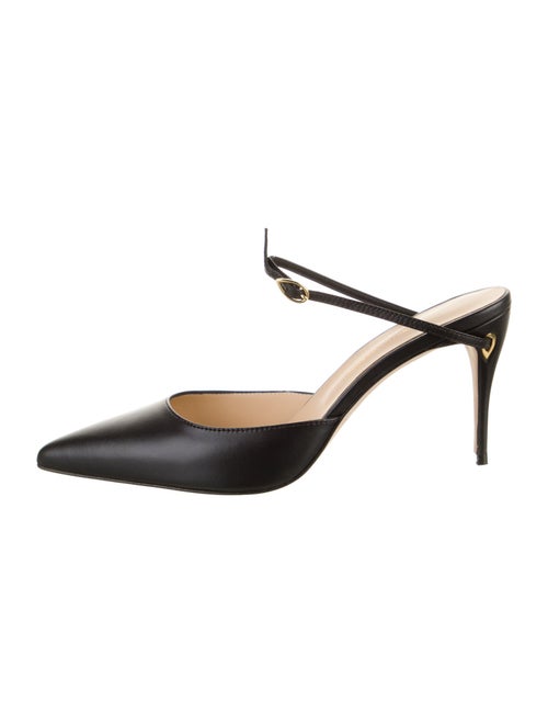 Jennifer Chamandi Leather Mules