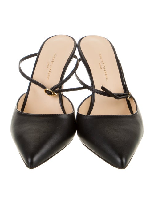 Jennifer Chamandi Leather Mules
