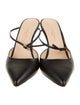 Jennifer Chamandi Leather Mules