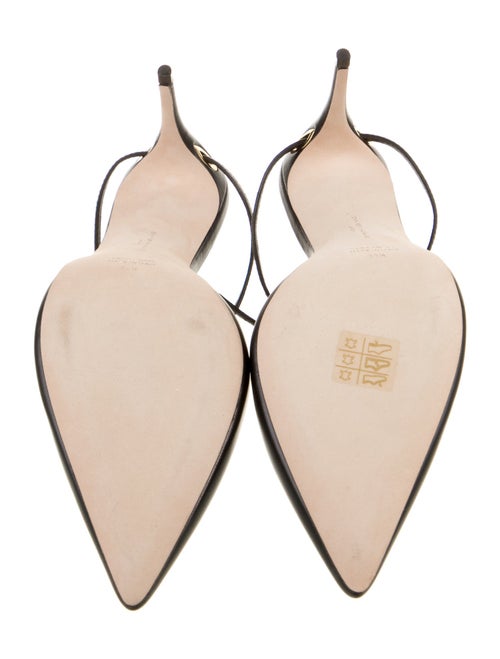 Jennifer Chamandi Leather Mules