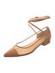 Jennifer Chamandi Leather Ballet Flats