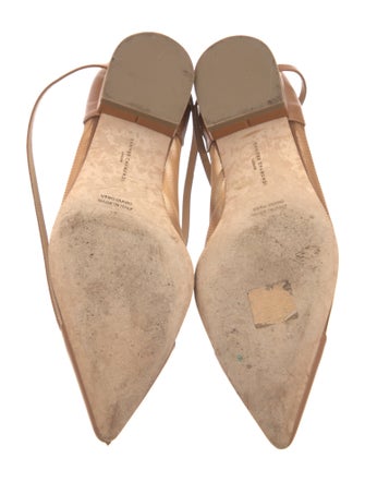 Jennifer Chamandi Leather Ballet Flats