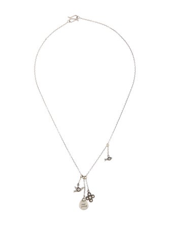 Jeanine Payer Hold Yourself Fish & Bird Pendant Necklace