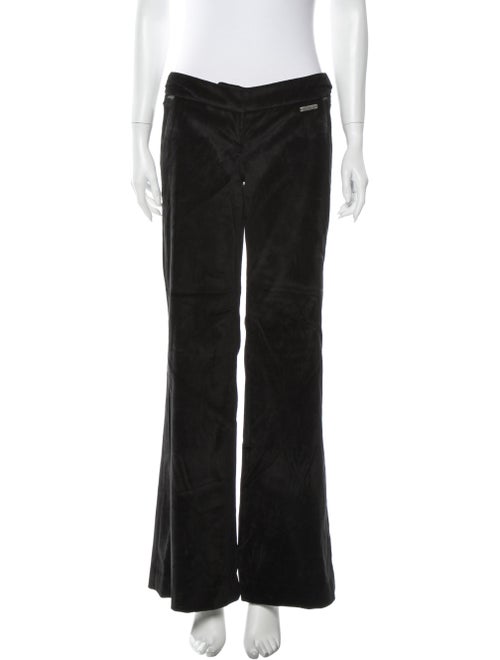 John Galliano Wide Leg Pants Black