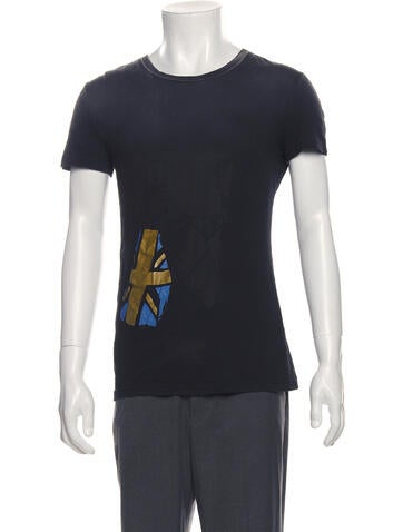 John Galliano T-Shirts Crew Neck Short Sleeve T-Shirt M