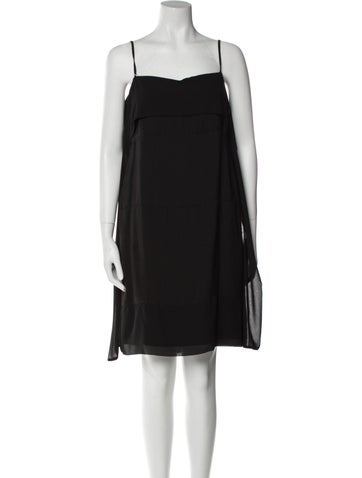 John Galliano Dresses Square Neckline Mini Dress Us6, Fr38 | M