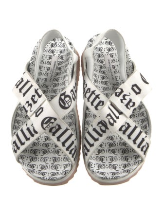 John Galliano Printed Slides