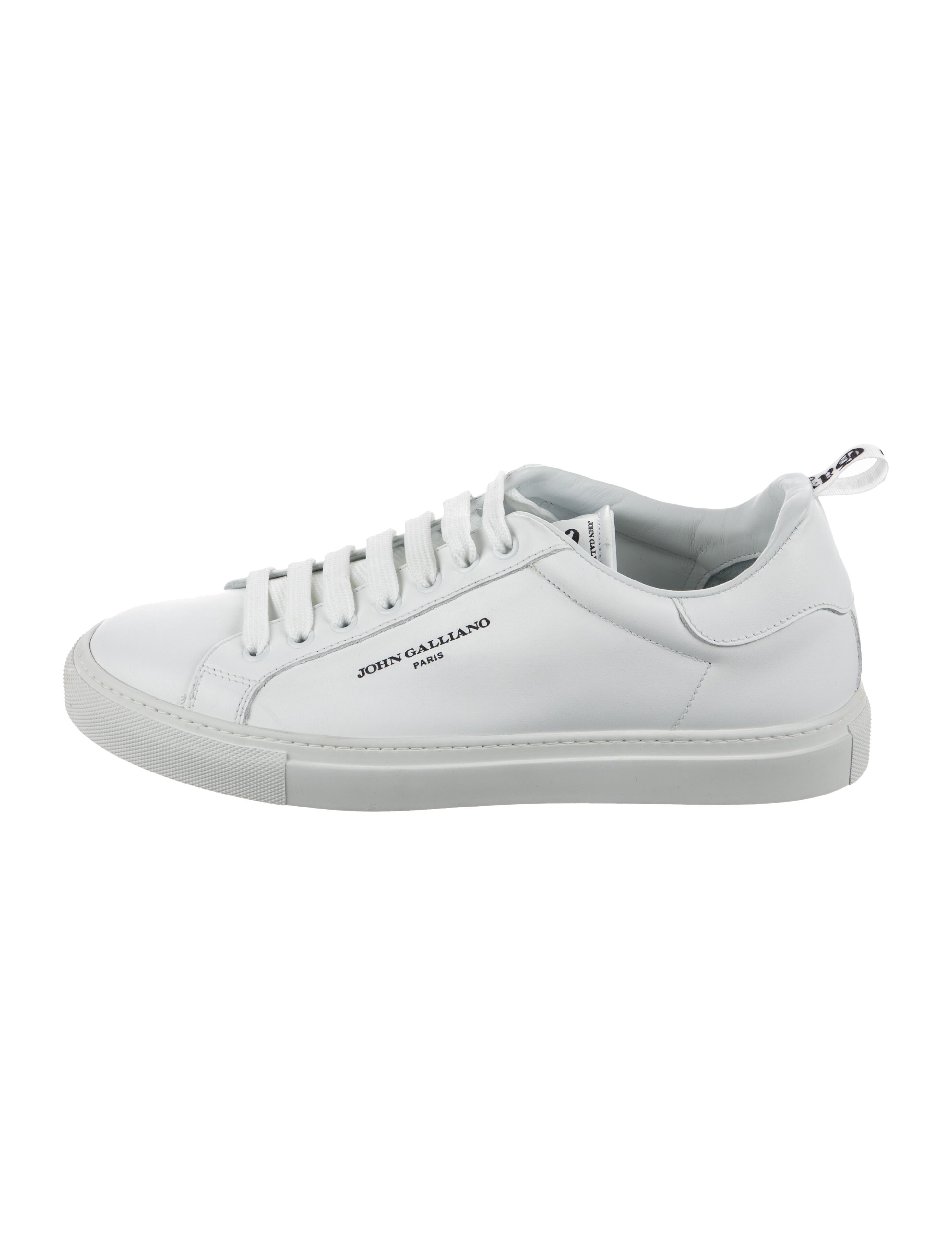 John Galliano Leather Sneakers