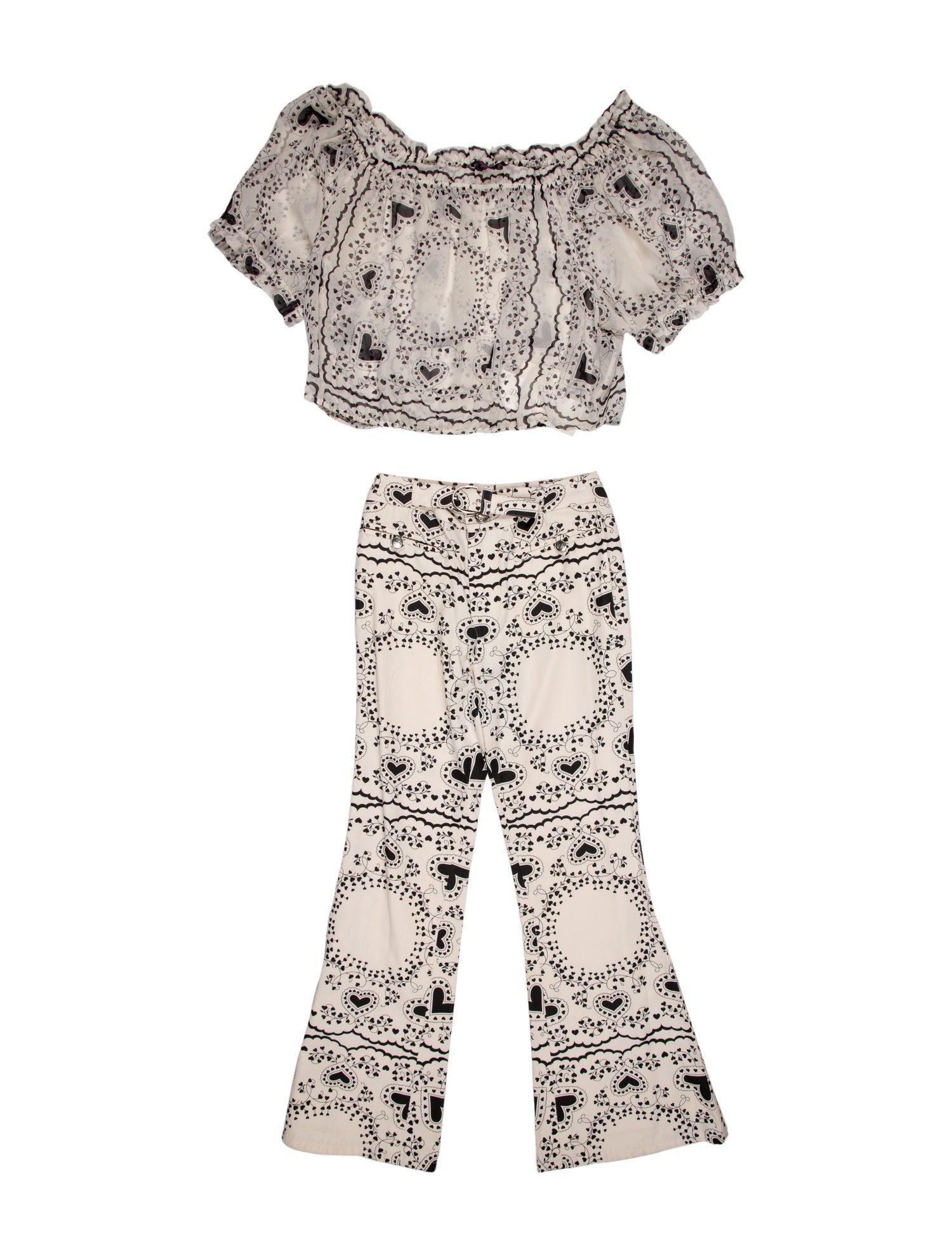 John Galliano Vintage 2002 Pant Set